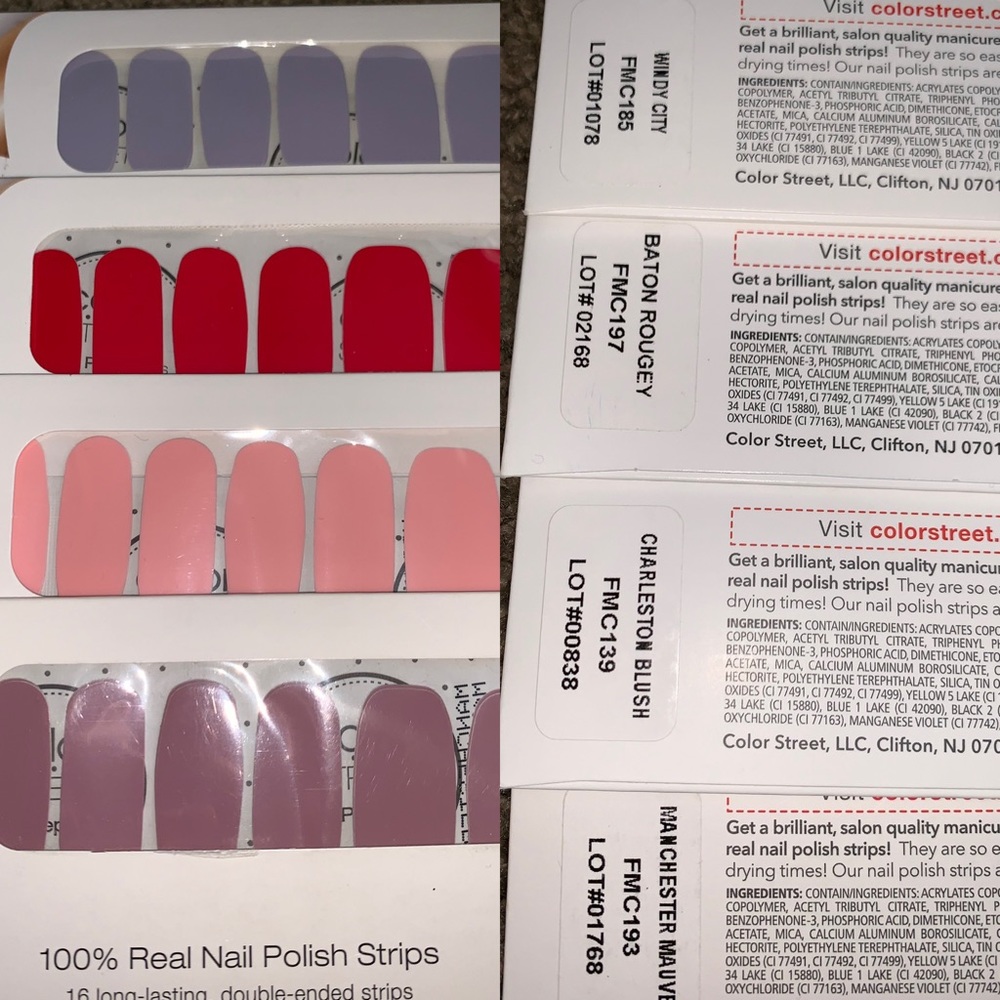 Solids by Color Street